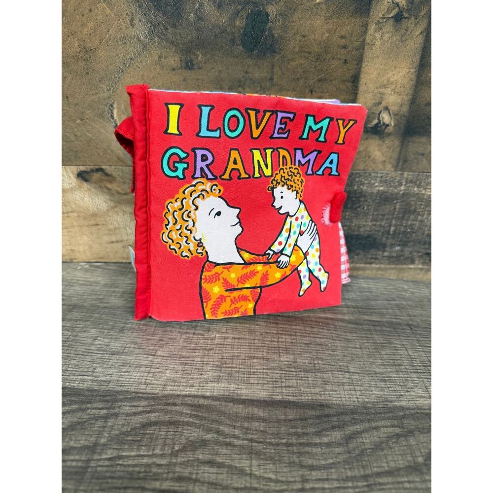 Jellycat “I love my grandma” soft book